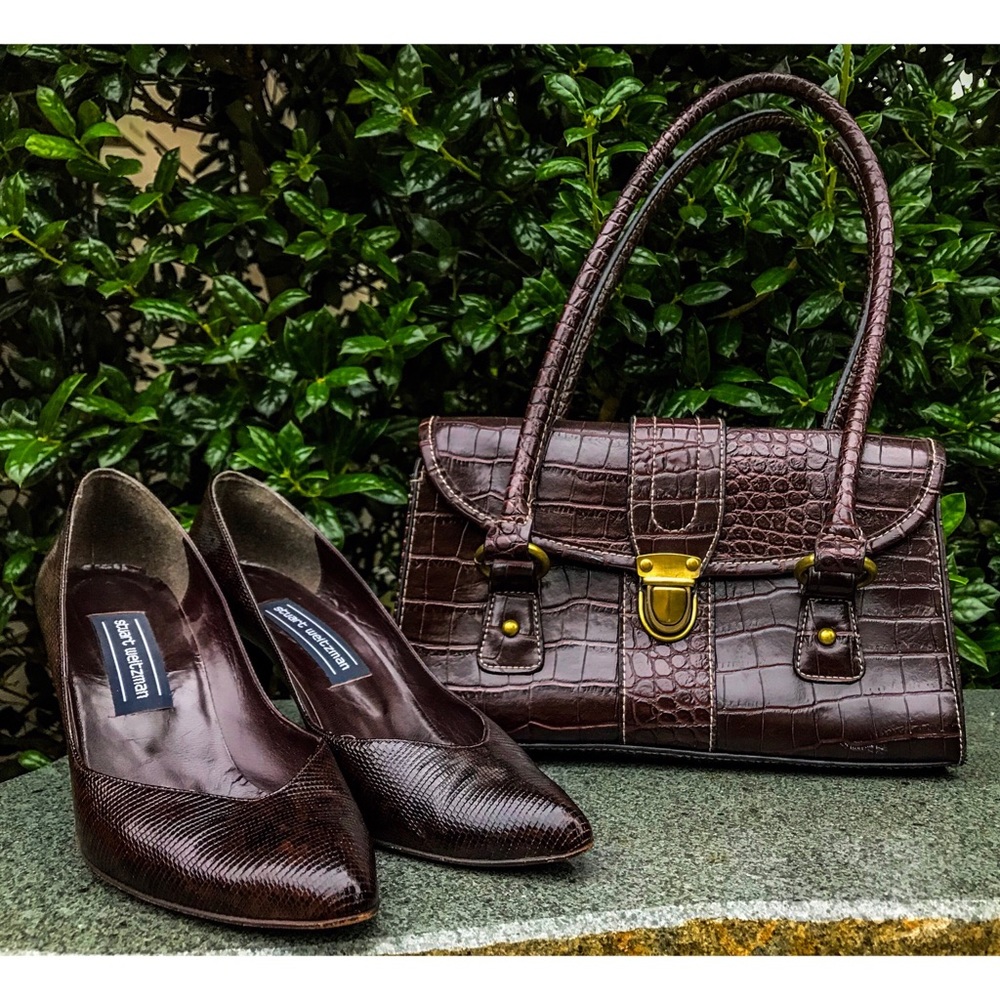 Stewart Weitzman Brown Heels
